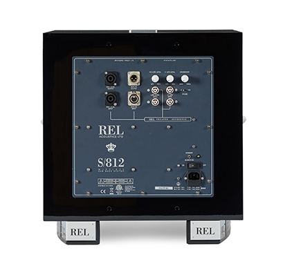 REL Acoustics S/812 Subwoofer Airship Wireless Compatible Black Lacquer 