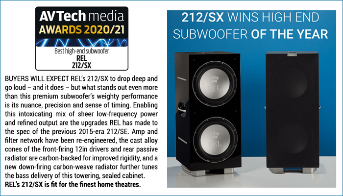 Rel 212sx Subwoofer